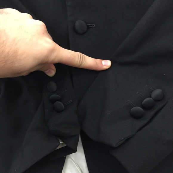 MENS Vintage Givenchy Paris Tuxedo Jacket - Picture 2 of 8